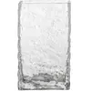 Bloomingville Vase transparent en verre H20cm