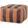Pouf Walder Coton violet - Bloomingville