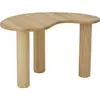 Table basse 65 x 40 cm en bois d'hévéa naturel Luppa - Bloomingville
