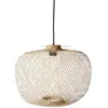 Suspension en bambou beige M Nature Rodi - Bloomingville