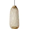 Suspension en bambou beige L Nature Evert - Bloomingville