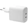 dbramante1928 re-charge | Chargeur Secteur - 2x USB-C 25 watts - Blanc