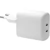 dbramante1928 re-charge | Chargeur Secteur - 2x USB-C 30 watts - Blanc