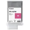 Canon PFI-107 M - 130 ml - magenta - original - réservoir d'encre - pour imagePROGRAF iPF670, iPF680, iPF685, iPF770, iPF780, iPF785