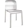 Frama - Chaise Rivet - Métal - Aluminium brut - Designer Jonas Tramped...