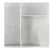 Frama - Etagère murale Rivet - Métal - Aluminium brut - Designer Jonas...