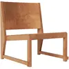 Frama - Fauteuil bas Chair 01 - Bois naturel - Bouleau massif - Design...