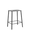 Frama - Tabouret Adam - Noir - Acier laqué époxy - Designer Toke Lauri...