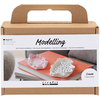 Creativ Company - Kit Modelage - Argile autodurcissante - Vide-poches - 2 pcs