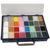 Creativ company Assortiment de perles de rocaille de 32 couleurs différentes - 100 g de chaque. Réf 68821