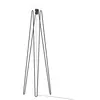 GRUPA Modèle M2 Lampadaire LED noir, câble blanc