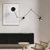 GRUPA Arigato applique murale à 2 lampes 90cm noir