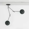 GRUPA Arigato plafonnier à 2 lampes 110cm noir