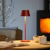 LOOM DESIGN Lampe de terrasse à LED rechargeable Modi rouge rubis 36 c...