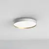 LOOM DESIGN Plafonnier LED Lucia, blanc/doré Ø 45 cm
