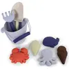 Set de plage en silicone Filibabba - Blue Mix