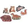 Vedes Set de 7 puzzles Animaux nordiques