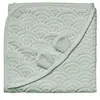 Cam Cam® COPENHAGEN Cape de bain enfant oreilles bébé vert