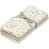 Cam Cam Copenhagen Lot de 3 langes en mousseline Lierre (70 x 70 cm)