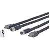 Vivolink Pro Cross Wall - Câble HDMI avec Ethernet - HDMI mâle pour HDMI mâle - 7.5 m