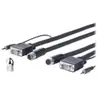 VivoLink Pro Cross Wall - câble VGA / audio - 10 m
