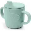 Done by Deer Tasse à bec en silicone Peekaboo Elphee Bleu