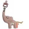Done By Deer Doudou attache sucette Elphee rose