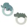Lot de 2 anneaux de dentition Deer friends vert et bleu