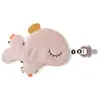 Done by Deer Doudou attache sucette baleine rose Wally