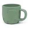 Tasse bébé en silicone Peekaboo Elphee Green - Done by deer