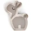 Done by Deer Assiette en silicone avec ventouse Lalee Sable