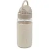 Done By Deer Gourde à paille Easy-grip Elphee sable (350 ml)