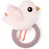 Hochet avec anneau de dentition Birdee ROSE Done by Deer