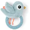 Hochet avec anneau de dentition Birdee BLEU Done by Deer