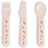 Done by Deer Set de 3 couverts Foodie Tiny farm Rose