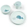 Done by Deer Coffret repas Wally Bleu (3 pièces)