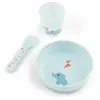 Done by Deer Coffret premier repas Foodie Playground bleu