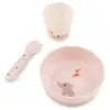 Done by Deer Coffret premier repas Foodie Playground rose
