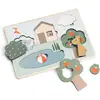 Puzzle encastrable Deer friends Multicolore