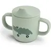Tasse à bec à 2 anses en silicone Playground Vert