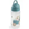 Gourde à paille Tiny farm Bleu 350 ml