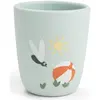 Mini gobelet en silicone Playground Bleu