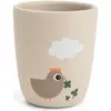 Mini gobelet en silicone Tiny farm Sable
