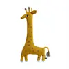 OYOY Living Design Girafe Noah marron coton et polyester H64xL27x15cm