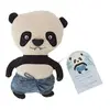 OYOY Living Design Pelcuhe Ours Panda multicolore en coton et en polyester H32x16x8cm