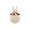 OYOY Veilleuse blanc en sillicone Ø12xH18,5cm