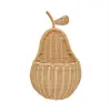 Oyoy Mini - Panier mural Poire Naturel taille unique