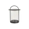 OYOY Living Design Lanterne noir en métal et en verre Ø20,5xH29cm