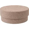 Pouf en tissu rouge Silo large Carnival rouge/Wynwood 13 Wynwood 13 - ...