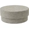 Pouf en tissu gris Silo large Piazza Grey/Wynwood 10 Wynwood 10 - Norm...